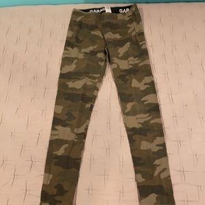 Garage camo leggings… worn only a few times by fast growing teen!